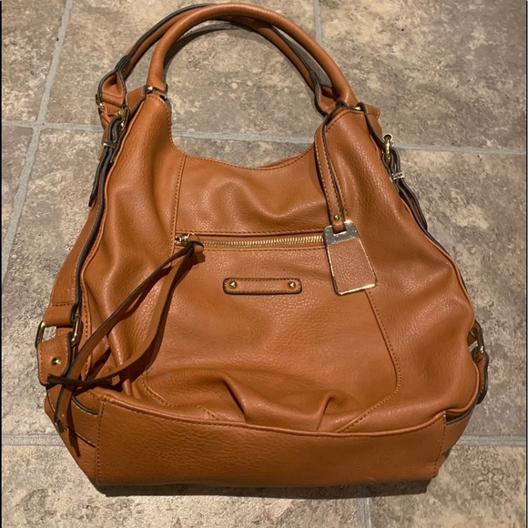 Brown  zippered purse - Picture 2 of 10